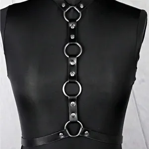 Oring O Ring Harness Belt New Black thumbnail 6