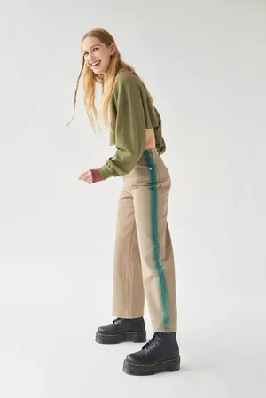BDG Urban Outfitters High & Wide Leg Jeans thumbnail 10
