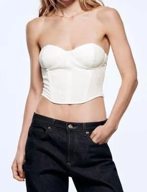 ZARA Corset Top thumbnail 1