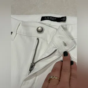 Ralph Lauren Women's Classic White Straight Leg Jeans Size 8 thumbnail 10