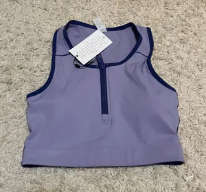 Balance Athletica Zip Up Sport Bra Size Small thumbnail 1