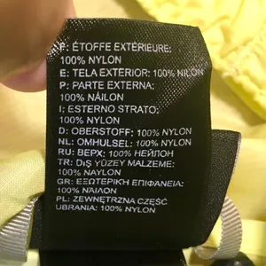 Neon Yellow North Face Rain Coat thumbnail 5