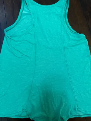 Patagonia Women's Large Sleeveless Tank Top in Teal Green thumbnail 2