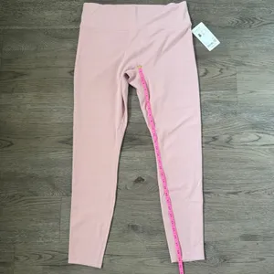 Athleta Intuition Ultra High Rise Cotton Legging Pink Size XL NWT Activewear‎ thumbnail 7