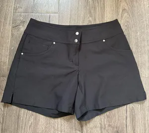 Slazenger Black Golf Shorts  thumbnail 1