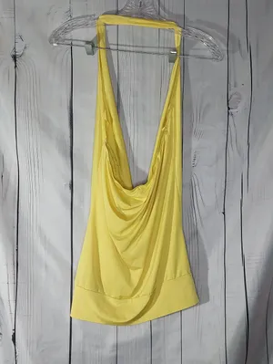 Topia Y2K Plunge V-Neck Halter Backless Festival Rave Clubwear Going Out Top thumbnail 7