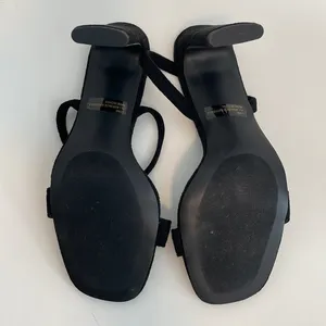 Lulus black strappy suede sandals thumbnail 6