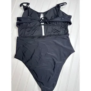 NWT Cupshe Lot of 2 One Piece Bikinis 1-PC Bathing Suit Swim Beach Paddle Size L thumbnail 6