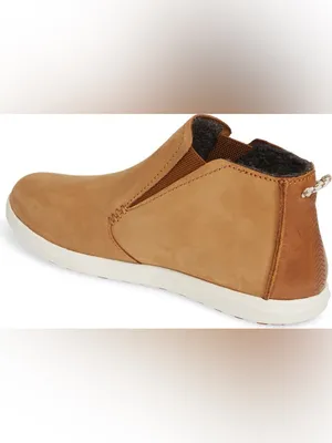 OluKai Hawai'iloa Manu Hope Waterproof Sneaker Boot Fox Leather, Brown, size 9 thumbnail 2