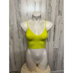 No boundaries yellow tank top thumbnail 2