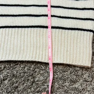 Tahari Striped Cropped Sweater thumbnail 9