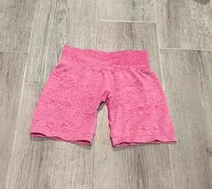 NVGTN Bubble Gum Pink Digital Seamless Shorts thumbnail 3