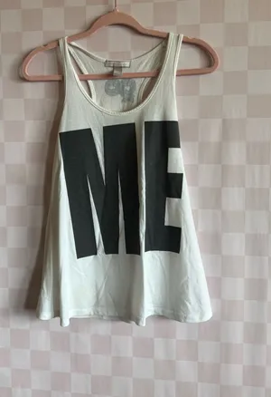 White Tank Top thumbnail 1