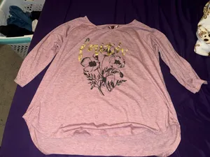 Faith shirt Pink Size 2X thumbnail 1