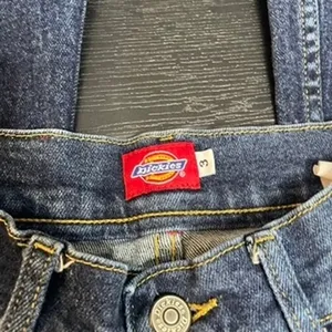 Dickies Girl Women Dark Wash Flare Leg Low Rise Denim Jeans Size 3 thumbnail 2