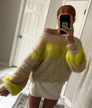 Miss Love Knit Sweater thumbnail 1