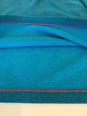 Regatta Women’s XL Extra Large Teal Contrast Knit Quarter-Zip Fleece Pullover thumbnail 7