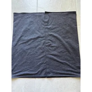 Lululemon Vinyasa Scarf Womens One Size Black Striped Wrap Shrug Hood Travel‎ thumbnail 2
