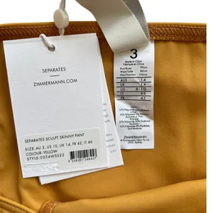ZIMMERMANN Marigold Low-Rise Bikini Briefs Bottom, US10/M thumbnail 13