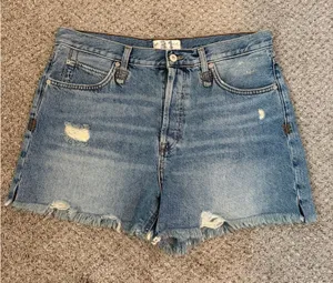 Free People We The Free Jean Shorts thumbnail 1