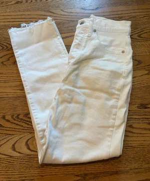 Madewell Jeans The Perfect Vintage Tile White thumbnail 1