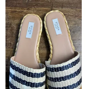 Steven New‎ York Kooper flat slide sandal size 10 Blue thumbnail 2