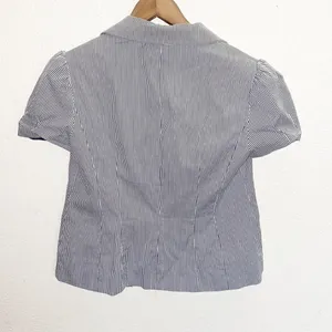 Grace Elements Shirt Sleeve Pin Striped Blazer thumbnail 9