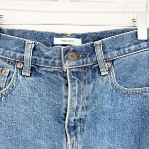 Moussy Denim‎ Mini Skirt Women's Size 2 Blue Japanese Denim thumbnail 5