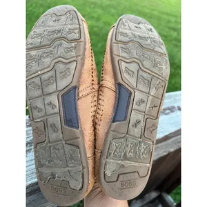 Skechers Bobs Flats Womens 8M Luxe Rain Dance Chestnut Slip On Memory Foam thumbnail 6