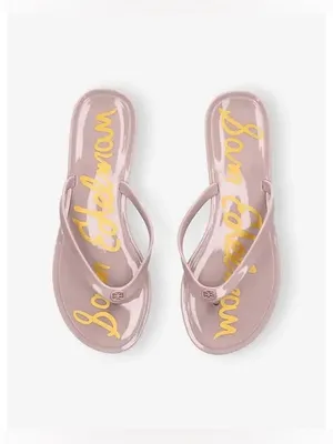 NEW sam edelman dean jelly sandal in rose dust SZ-11 thumbnail 4