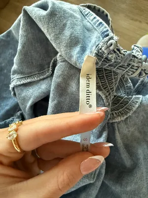 idem Ditto Boutique Denim Dress thumbnail 2