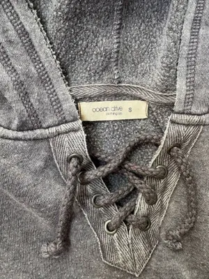 beach hoodie Gray thumbnail 2