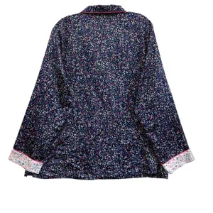 Charter Club Women's Satin Floral Set Long Sleeve‎ & Shorts Sleepwear XL/XXL thumbnail 3