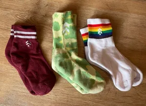 3 pack of Barry’s crew socks Green thumbnail 1