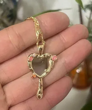 18K Gold Plated Pendant Necklace thumbnail 10