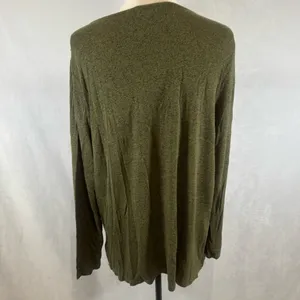 Old Navy army green super soft nursing maternity sweater size XL thumbnail 4