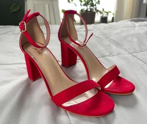 Red heels! Size 7.5 thumbnail 2