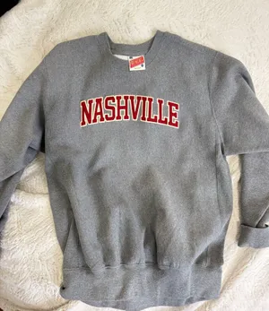 Nashville Crewneck Gray Size M thumbnail 1