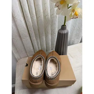 UGG Women's Tasman II Chestnut Women's Shoes Suede Upper Wool Slippers Size 9 thumbnail 7