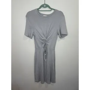 Wilfred Free Katz Dress Aritzia Gray Sz M thumbnail 2