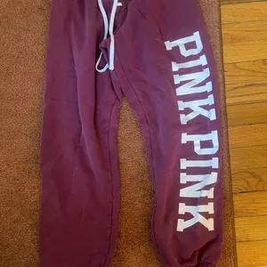 Women’s Burgundy Sweatpants by PINK Victoria's Secret thumbnail 1