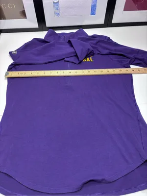 NFL Under Armour Baltimore Ravens Combine Authentic 1/4 Zip Pullover Women's L thumbnail 7
