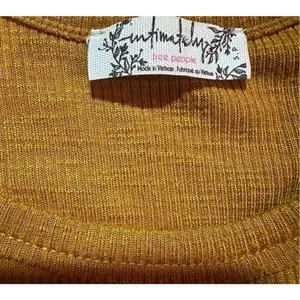 Free People Intimately Free brown relaxed‎ fit tank sz S thumbnail 3