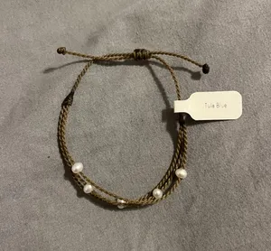 Tula Blue Freshwater Pearl Riptide Bracelet thumbnail 1