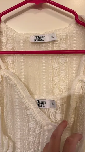 Tiger mist lac crop top set thumbnail 3