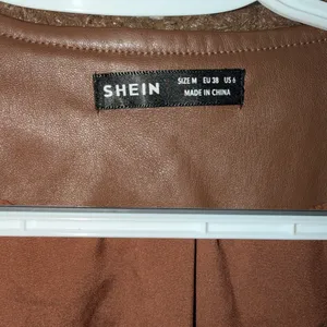 SheIn Faux leather/fur western honey Lainey Wilson/ Ella Langley vibes jacket M thumbnail 5