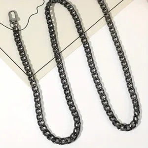 New Gunmetal Black Crossbody replacement BAG CHAIN 40" thumbnail 1