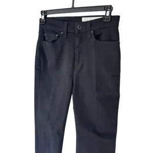Rag & Bone Nina High waisted ankle cigarette Jeans Black Size 25 size 0 / 2 thumbnail 6
