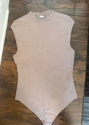 Abercrombie Sleeveless Mock Neck Knit Bodysuit thumbnail 1