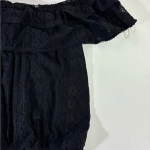 Black Offthe shoulder blouse Size L thumbnail 6